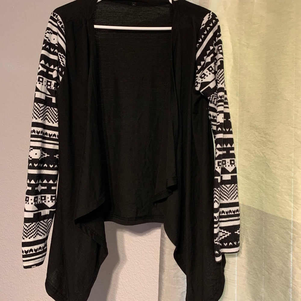 Aztec long sleeve cardigan